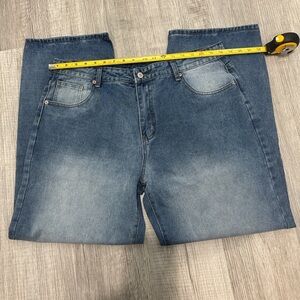 NWT C.O.Z.Y Women’s Plus Size 3XL Jeans Light Blue Denim Straight Leg